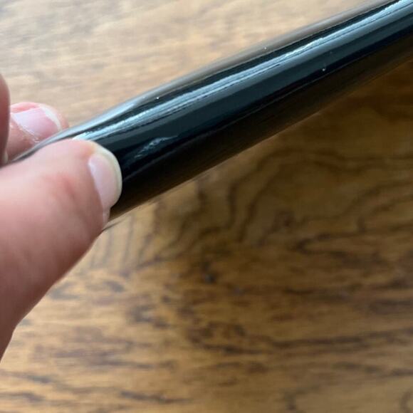 Vintage Theodor California Mid Century Modern Handbag Wallet 50s 60s Black Retro - Picture 10 of 12